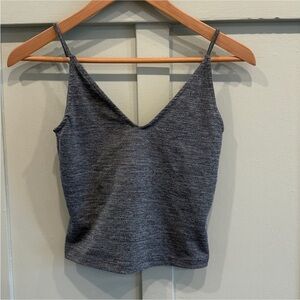 PacSun Me to We Cropped Cami in Grey - XS